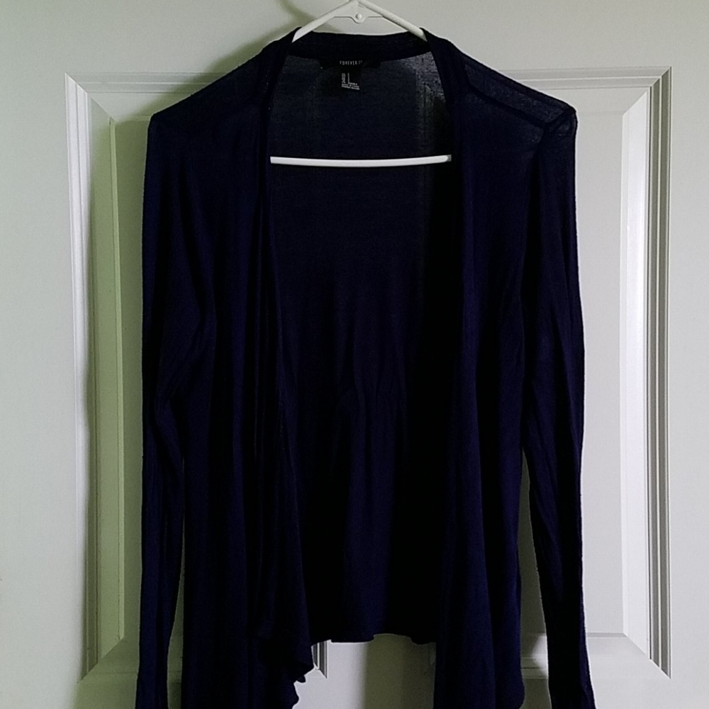 Navy Blue Cardigan